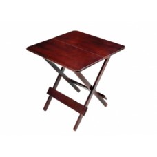 Mesa dobrável rústica 60x60